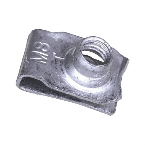 AU-VE-CO Products 12667 U-Nut, Measurement System: Metric, M8-1.25